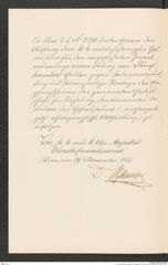 k.k. naturhistorisches Hofmuseum, Intendanzakten 1885-1896 (Hauer), Aktenzahl Z.446/1887, Seite 2